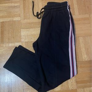 black sweatpants from TNA / Aritzia